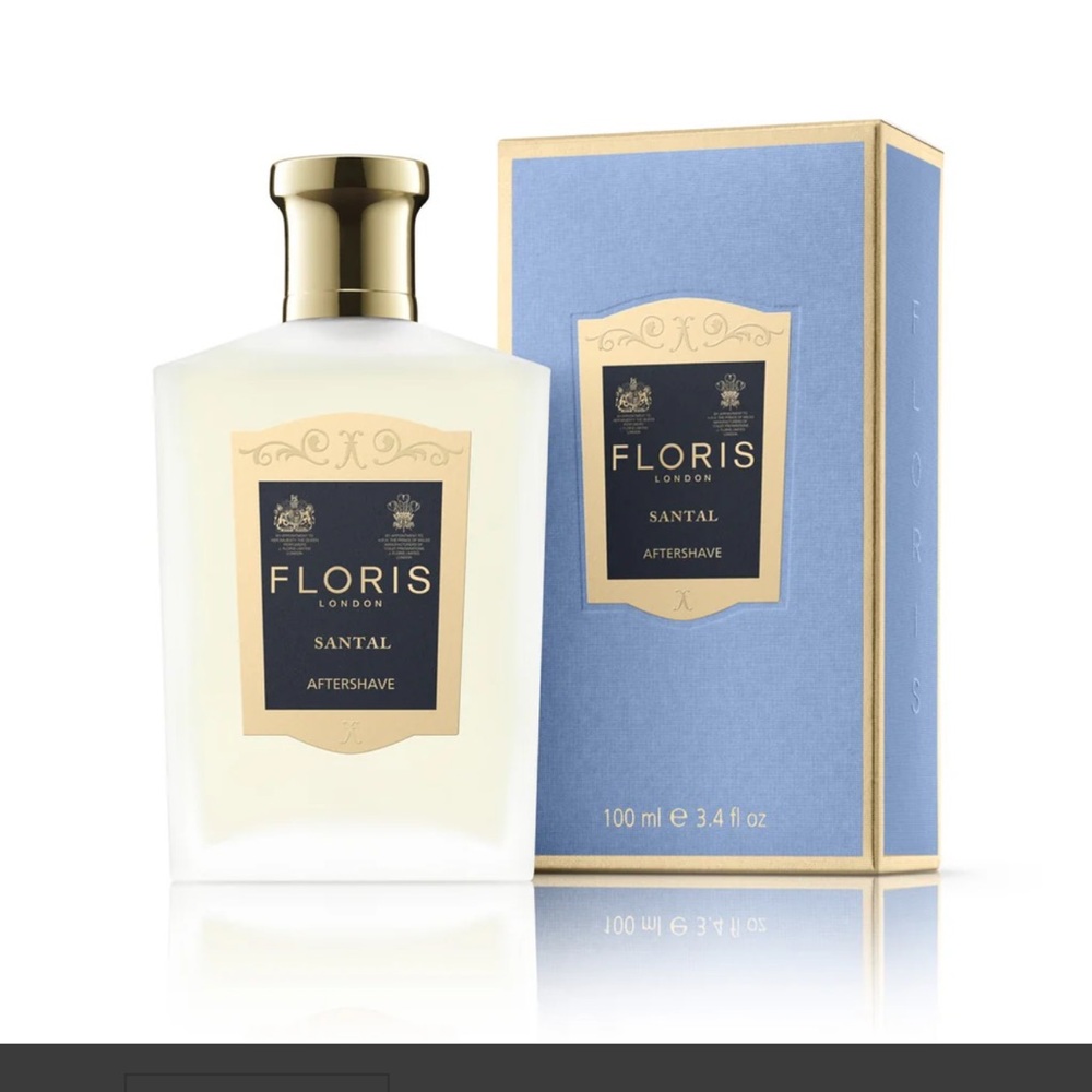 NEW Floris Santal after shave 3.4 oz